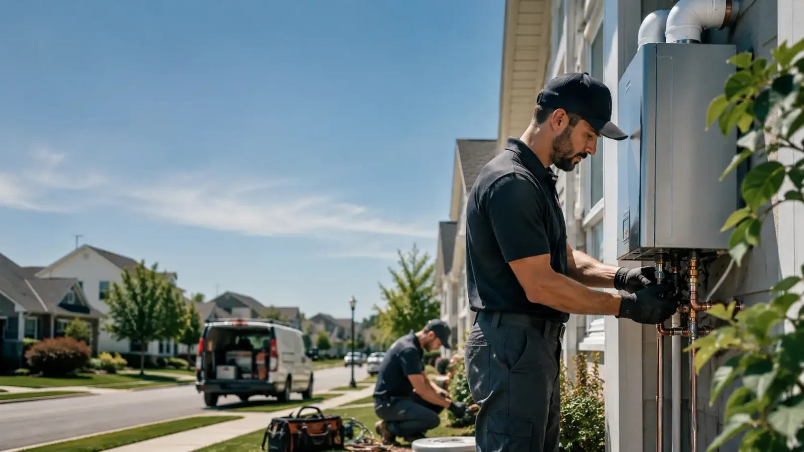 Tankless Water Heater Installation in Franklin, VA